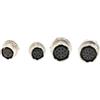Wnmzxc Hir-se connettore 4 6 10 12 pin femmina zoccolo HR10A-7R- 4S 6S, HR10A -10R-10S 12S Connettore femmina, ZO-M Bas-er G-GE C-D Camera (10 Pin)