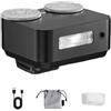 YUGSHNKFC Doppi Quadranti Vintage Lampeggianti Con Modalità Automatica Manuale a 7 Potenze Compatibilità Con Hot Shoe Per Fotografia Con Fotocamera Vintage a Doppia Rotella