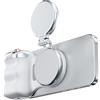 Andoer Impugnatura per fotocamera per cellulare con scatto wireless, supporto magnetico per agganciare lo smartphone