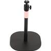 Naroote Set di Supporti da Pavimento per Fotocamera Guscio in Acciaio Legato Installazione Facile Stabilizzatore per Fotocamera Rotante Multiangolo per Proiettori di Telefoni (Grande