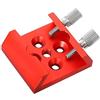 YEJBBUC Base a coda di rondine per telescopio 1/4 filettatura staffa di montaggio rossa 4,4 x 4 x 1,6 cm
