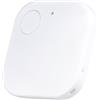 AMZLORD Localizzatore di chiavi, dispositivo di ricerca di oggetti Bluetooth for portafoglio, telefono, animali domestici (bianco)