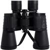 UsmAsk Binocolo telescopio 20x50 HD, con visione chiara e debole, utilizzando obiettivo prisma BAK-4 FMC oculare grande da 22 mm, per osservazione degli uccelli - Impermeabile,Nero