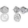 Guess orecchini da donna in acciaio inox