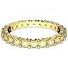 Swarovski Anillo Matrix 5658663 amarillo tono oro
