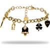 FREDDY Bracciale Donna Acciaio Inossidabile - Eleganza e Resistenza - Idea Regalo Alta Qualità