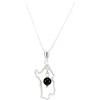 Playstation PS Collana Donna Pendente Sardegna con su coccu Portafortuna sardo