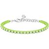 Morellato Bracciale Donna Capsule Collection in Acciaio, Silicone, Cristalli, Tennis, Collezione SUPERGA