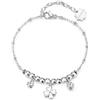 Brosway Bracciale Donna in Acciaio e Cristalli con Simbolo Quadrifoglio | Collezione Chakra - BHKB265
