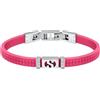 MORELLATO Bracciale Donna Capsule Collection in Acciaio, Silicone, Cristalli, Collezione SUPERGA per Morellato