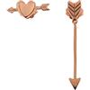 Rue des Mille Orecchini cuore freccia
