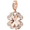 Rosato Four Leaf Clover Woman Pendant RZLE063 Silver 925 with Zircons