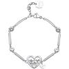 Brosway Bracciale Donna, Bracciale Rigido in Acciaio e Cristalli con Simbolo Cuore | Collezione Chakra - BHKB169
