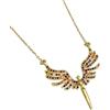 Generic Accessori per ragazze Ciondolo angelo custode in argento sterling 925, collane con ciondolo ali per gioielli da donna - Collana, Collana per ragazze,