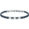 Morellato Diamonds Bracciale Uomo in Acciaio, diamante, ceramica - SAUK04