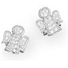 Amen Orecchini in argento 925 da donna di Amen della collezione angeli. Orecchino lobo angelo in argento 925 con zirconi di colore rodio. Materiale: argento 925. La referenza è ea