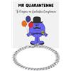 Bramart Bracciale Cubano Uomo Mr Quarantenne in Acciao Inox Lucidato - Idea Regalo Compleanno per lui 40 Anni - Cofanetto con DEDICA incluso