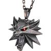 Starforged The Witcher 3: Wild Hunt The Witcher Wolf School Medallion Silver Pendant Game Merchandise ufficialmente autorizzato