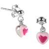 BLUESPIRIT Orecchini da bimba, Collezione B-BABY, in argento 925 rodiato - P.2501B30000019