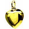 PEGASO GIOIELLI - Ciondolo da Donna in Oro Giallo 18kt (750) Pendente Cuore Lucido