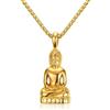 bicup Collana Uomo Donna Gioielli Ciondolo Pendente Necklace Mens Buddha Ciondolo Collana Amuleto Talismano Collane In Moda Uomo Collares