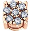 DonnaOro Elemento Starlight DonnaOro DCHF4138.003 Oro Rosa con diamanti collezione Elements