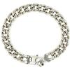 VITAE GIOIELLI Bracciale Uomo in Argento Massiccio Maglia Grumetta