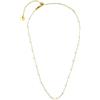 MARLU' Collana acciaio pvd oro con perle di Marlù, 2CA0031G-W