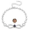 ALBERTBAND Bracciale Proiezione Foto Bracciale Donna Personalizzato Regali Personalizzati per signore, ragazze, fidanzate, mogli, nonne, coppie