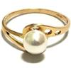 Gioielleria Bucci ANELLO DA DONNA IN ORO GIALLO18 KT CON PERLA