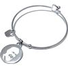 amorili Bracciale San Padre Pio Donna Rigido in Acciaio Inox | Gioiello Religioso di Fede e Protezione | Braccialetto Elegante e Resistente | Idea Regalo Spirituale bcc0644c