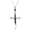 Hao Wu Xuan Vintage Narsil Spezzato Spada Collana Per Gli Uomini Donne Moveis Gioielli Cosplay Cool Punk Spada Pendente Collana Regalo