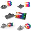 Circuito AUT AUT 25 pezzi Spille personalizzate con il Tuo logo o Grafica Spillette da giacca resinate in varie forme con chiusura a farfalla in metallo