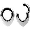 KOOBODY Pesi per Gancio per Orecchio per Lobi delle Orecchie Allungati Calibri per Orecchio in Acciaio Inossidabile 2g (6mm) Tappi per Le Orecchie Set di Gioielli per Piercing a Tunnel