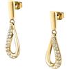 MORELLATO Orecchini Donna in Acciaio, Cristalli, Collezione DESIGN, Pendenti, Pavé - SAYP29
