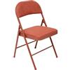 5 five simply smart 5Five - Sedia pieghevole FLEXY+, rosa, metallo e tessuto - 46,5x46,5x79,5 cm - Comoda seduta extra salvaspazio, arredamento per interni