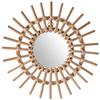 ATMOSPHERA CREATEUR D'INTERIEUR - Specchio in rattan Soleil D30cm