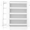 HERCHR Scaffale di Tensione Espandibile, Organizer per Mensole Regolabile, Divisorio per Armadio Senza Chiodi, per Armadio Guardaroba (30-40 cm)
