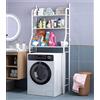 SLS SHOP ORGANIZER SCAFFALI LAVATRICE COLORI CASUALI SALVASPAZIO