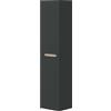 ARKITMOBEL Colonna Bagno Galleggiante Lotto in Colore Grigio Antracite e Quercia Bagno Moderno
