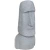 ATMOSPHERA CREATEUR D'INTERIEUR - Statua da Esterno moaï h.82cm Grigio Magnesia