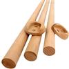 GQQGSHOP 1 Pezzi Asta Appendiabiti da Armadio di Legno, Tubo per mobili, Tubo per Armadio, Asta per Armadio, Armadio per Abiti | Tubo dell'Armadio Rotondo | Lunghezza 50-150cm (Color : D3cm/1.18IN, Size :