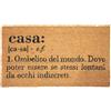 Villa d'Este Home Tivoli Victionary Zerbino casa 70x40 cm in cocco e pvc
