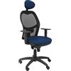 IDEALSEDIE DI GALIZIA MICHELE Sedia da Ufficio, ERGONOMICA, ELEVAZIONE A Gas, MECCANISMO Syncro, BRACCIOLI Regolabili, Ruote PARQUET, Prodotto in Italia, CERTIFICATA