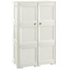 Tontarelli S.p.A. Armadio 3 Moduli 19605019, Panna, 79x47x125 cm