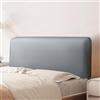 UHVUJDUI Copri Testiera Letto Matrimoniale Ecopelle Copritestiera Letto Matrimoniale/Singolo Una Piazza E Mezza Antigraffio,Universale Copertura Per Testiera Per Letto(Grey,110-130cm)