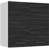 B BELINI GROUP Belini pensile cucina SG2 60 cm, con 2 ante, ebano reale