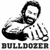 Blechwaren Fabrik Braunschweig GmbH Bud Spencer und Terence Hill BUDC01 - Targhetta in lamiera di acciaio sagomata con motivo Bulldozer e scritta Bud Spencer und Terence Hill, 45 x 45 cm