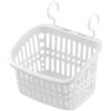 MMABEUTF Cestino portaoggetti in plastica da appendere, per organizer da e bagno, con fori di ventilazione, materiale robusto, design salvaspazio, montaggio facile