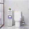 Cannoli Mobiletto bagno, mobiletto per WC, mobiletto per WC, portaoggetti per bagno, cassetto, vano, salvaspazio, piccoli spazi, 22 * 20 * 75cm